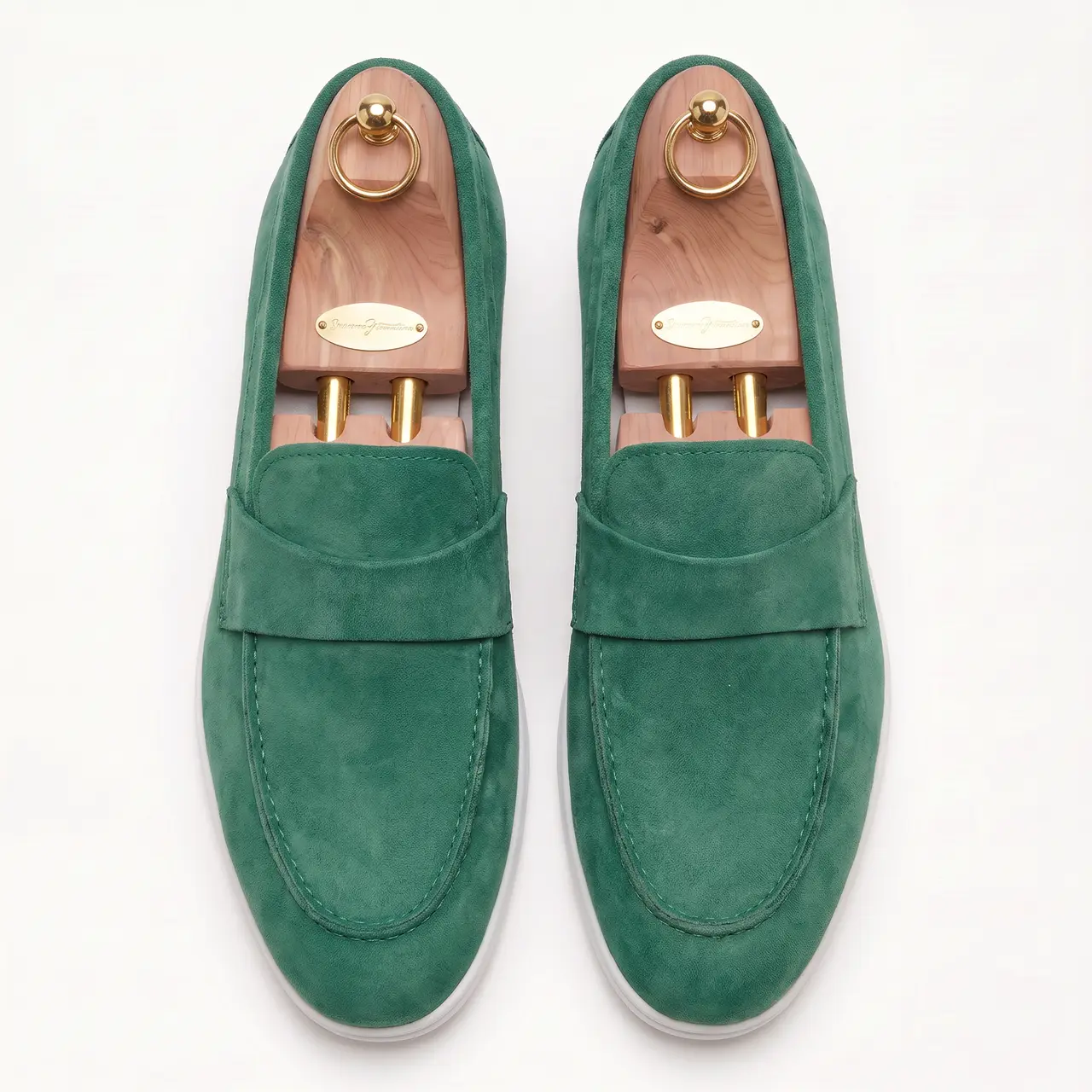 Mocassin Vert Bouteille