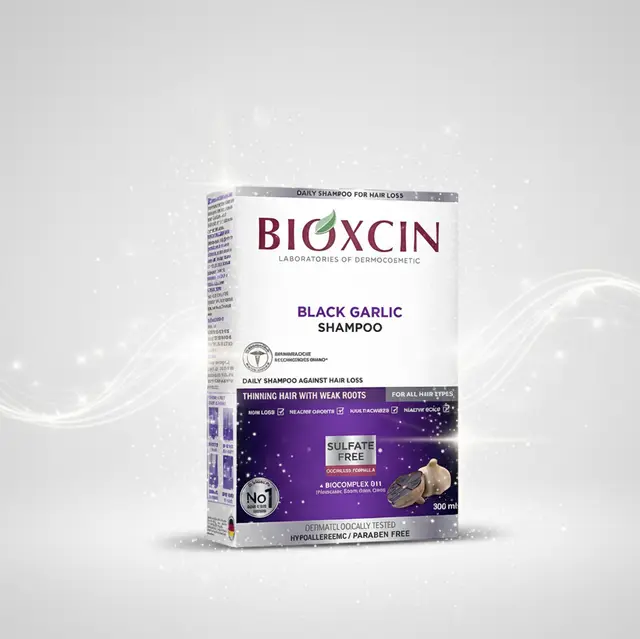 BIOXCINE SHAMPOO AIL NOIR