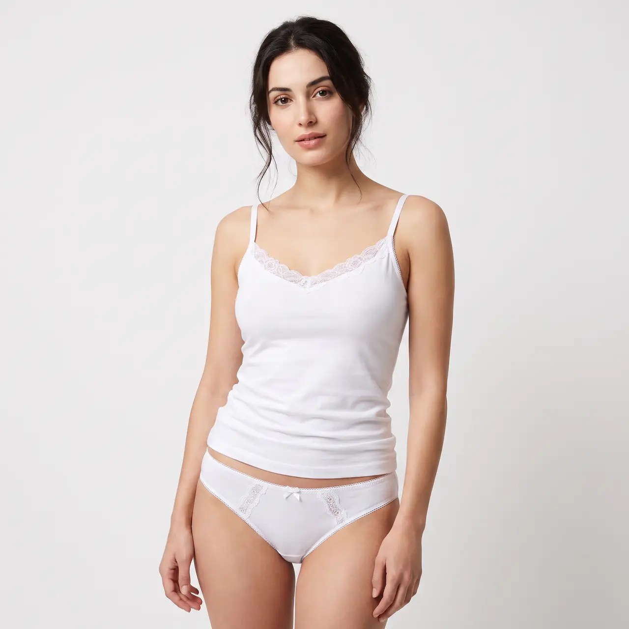 Ensemble Sous-Vêtements Femme Blanc