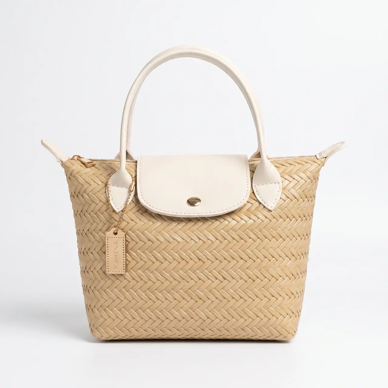 Sac Tressé Siena – Beige