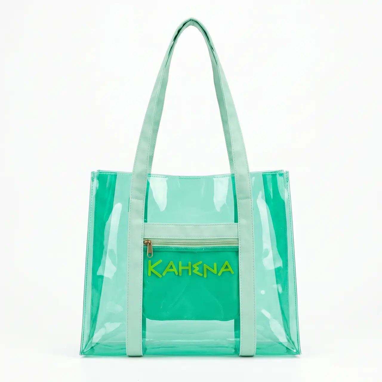 sac de plage vert
