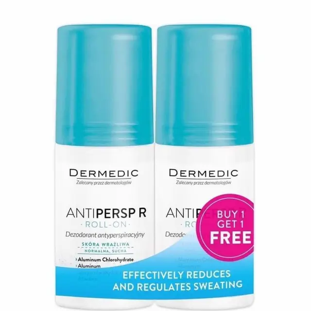 DERMEDIC ROLL ON ANT TRASPIRANT LOT DE 2