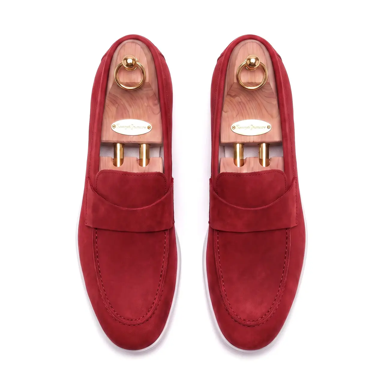 Mocassin Rouge Cerise